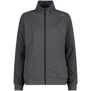 Sweatshirt - Zwart - Stretchstof - Volledige Ritssluiting