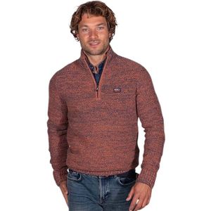 Nza New Zealand Ohinewai Half Zip Sweater Oranje XL Man