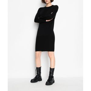 Armani Exchange 6rya1k_yme3z Long Sleeve Dress Zwart XL Vrouw