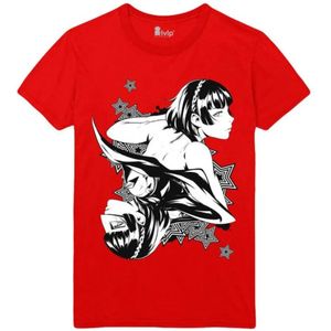 Dpi Persona 5 Makoto Playing Card T-shirt Met Korte Mouwen