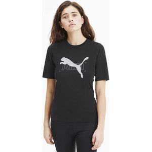 Puma Nu-tility Short Sleeve T-shirt Zwart M Vrouw