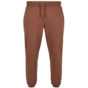 Build Your Brand - Heavy Trainingspak - Neutraal - Geborstelde Fleece - Elastische Manchetten