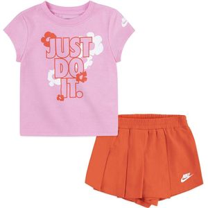 Nike Kids Floral Set Rood 12 Months