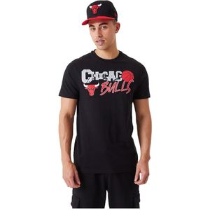 New Era Chicago Bulls Nba Infill Graphic T-shirt Met Korte Mouwen