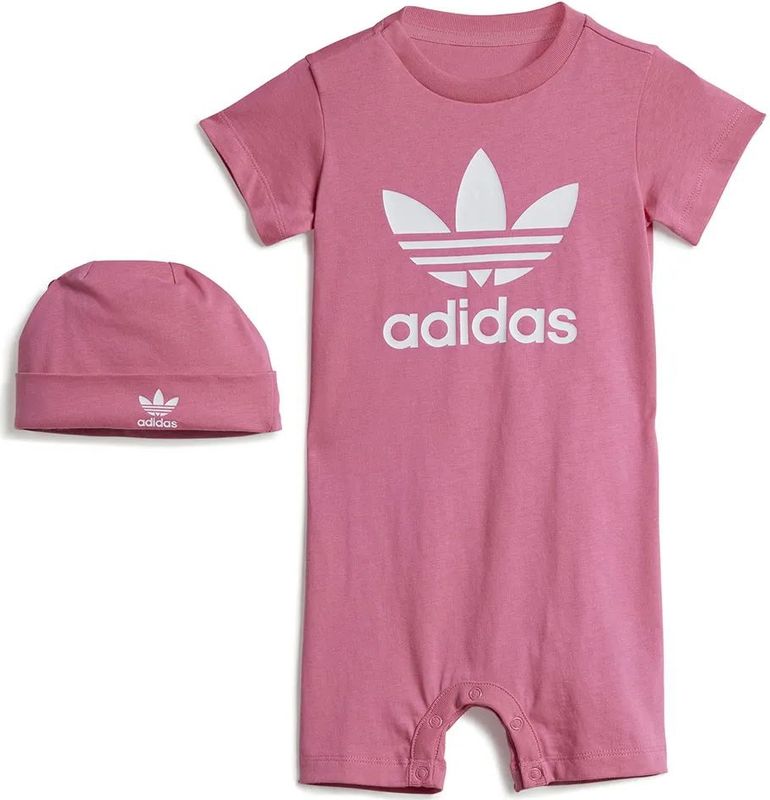 adidas - Set - Jumpsuit en Beanie - Katoen - Casual