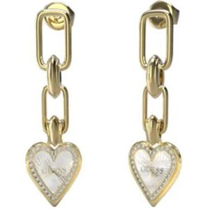 Guess - Jube03236jwyg - Oorbellen - Roestvrij Staal - Druksluiting - Diameter 2 cm