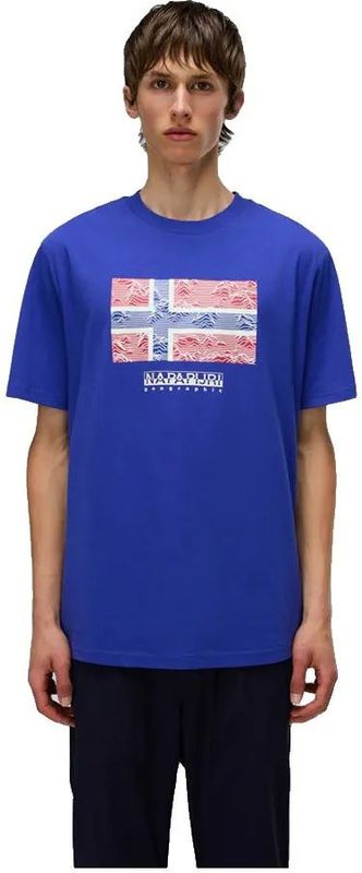 T-shirt Napapijri S-Drapeau