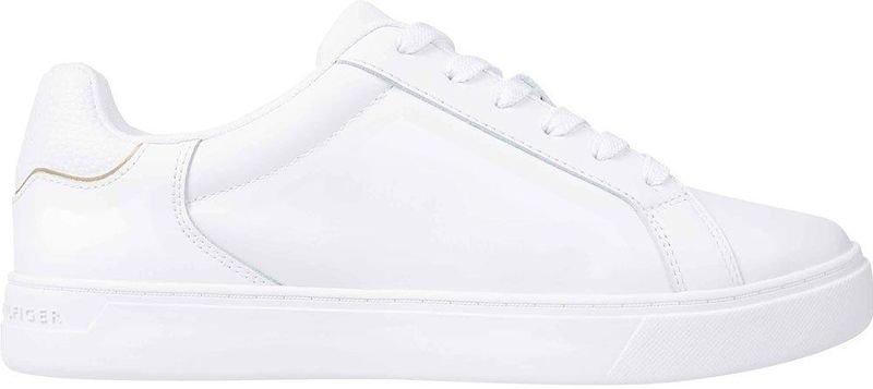 Tommy Hilfiger - Witte Sneakers - Dames - Leer