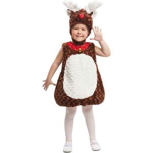Viving Costumes Teddy Reindeer Costume Bruin 5-6 Years