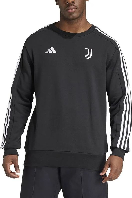 adidas - Juventus Culturewear DNA Crew Sweater - Zwart - Katoen