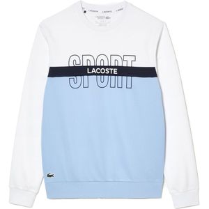 Lacoste Sh1083 Sweatshirt Wit,Blauw 2XL Man