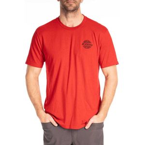 Klim Live To Ride Short Sleeve T-shirt Rood,Oranje L Man