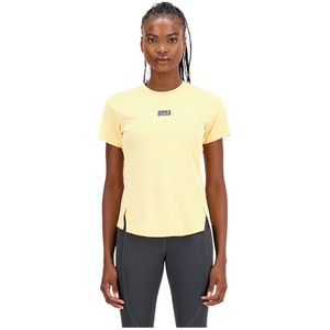 New Balance Impact Run At N-vent Short Sleeve T-shirt Geel XS Vrouw