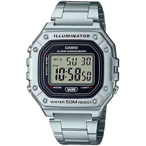 Casio W-218hd-1a Collection Watch Zilver
