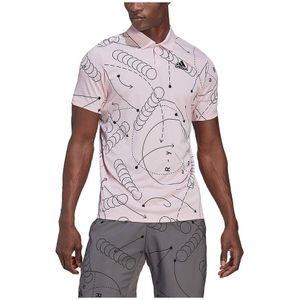 Adidas Club Graphic Korte Mouw Poloshirt