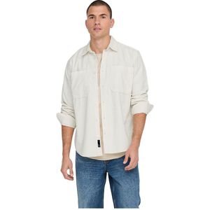 Only & Sons Alp Overshirt Wit XS Man