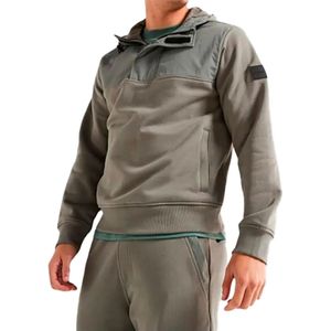 BOSS - Relaxed-Fit Hoodie - Grijs - Katoen