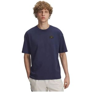 Under Armour Hwt Woven Label T-shirt Met Korte Mouwen