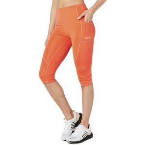 Superdry Run Cropped 3/4 Tights Oranje XS Vrouw