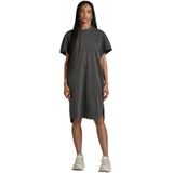 G-star Overdyed Midi-jurk Met Korte Mouwen