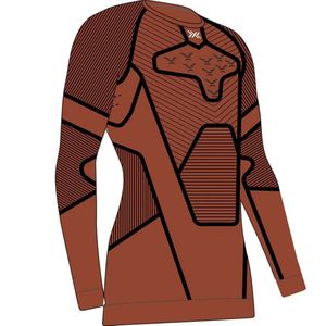 X-bionic - Symbio Merino - Lange Mouwen Basislaag - Bruin - Man