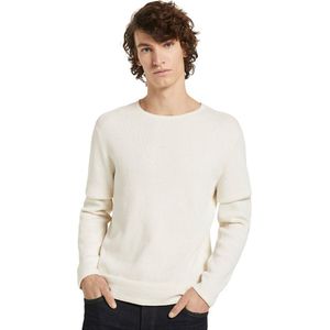 Tom Tailor Zigzag Structured Sweater Wit L Man