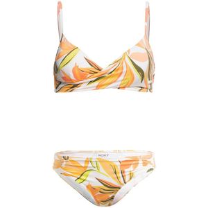 Roxy Pt Beach Classics Wrap Bikini Wit,Oranje XL Vrouw