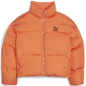 Puma Select Classics Oversized Puffer Jacket Oranje XS Vrouw