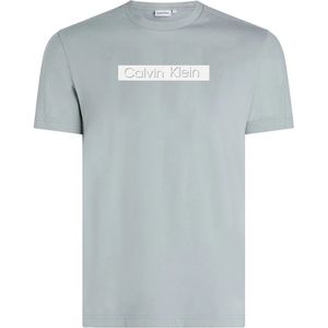 Calvin Klein Cut Out Shadow Logo T-shirt Met Korte Mouwen