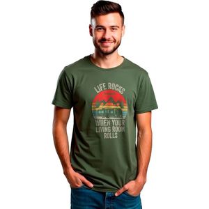 Kruskis Life Rocks T-shirt Met Korte Mouwen