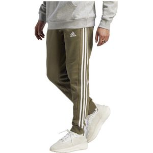 Adidas Essentials Fleece 3 Stripes Tapered Cuff Joggers Groen XS / Regular Man