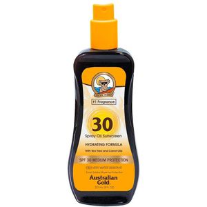 Australian Gold Carrot Spray Oil Spf30 237ml Protector Zwart  Man