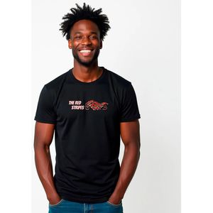 Kruskis Red Stripes T-shirt Met Korte Mouwen