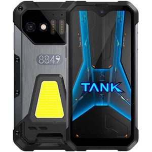 Unihertz - Tank Mini 1 - Smartphone - Zwart - 12GB/256GB