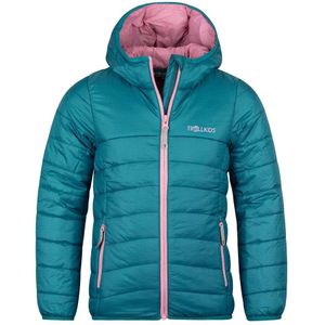 Trollkids - Eikefjord - Jas - Groen - 176 cm - Jongen