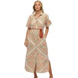 Superdry - Bedrukte Lange Jurk - Dierenprint