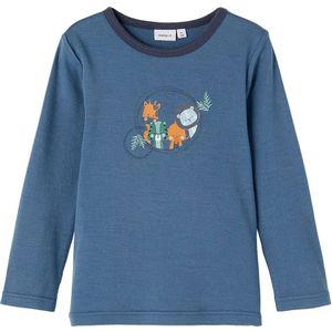 Name It Willit Xxi Wool T-shirt Met Lange Mouwen
