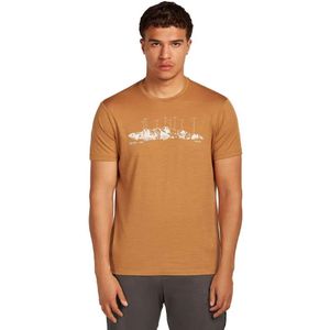 Icebreaker Merino 150 Tech Lite The Peaks T-shirt Met Korte Mouwen