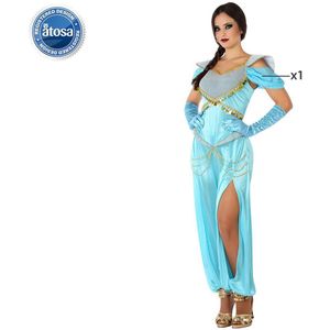 Atosa Arab Princess Woman Custom Blauw 2XL