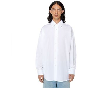 Diesel Doubly Plain Nw Long Sleeve Shirt Wit M Man