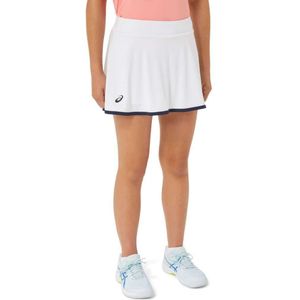 Asics Tennis Skirt Wit 9-10 Years Jongen