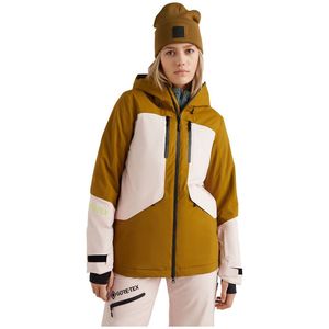 O´neill Gtx Insulated Detachable Jacket Geel XS Vrouw