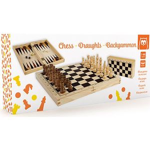 Eurekakids Chess And Backgammon Chess Game Veelkleurig