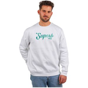 Superb Sprbsu Sweatshirt Wit 2XL Man