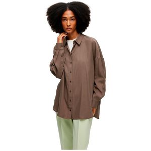 Selected Sanni Long Sleeve Shirt Wit 40 Vrouw