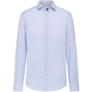 Hackett Two Colour Cotton London Ggham Overhemd Met Lange Mouwen