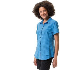 Vaude Seiland Iii Short Sleeve Shirt Blauw 40 Vrouw