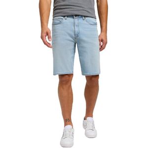 Lee Extreme Motion 5 Pocket Regular Fit Denim Shorts Blauw 31 Man