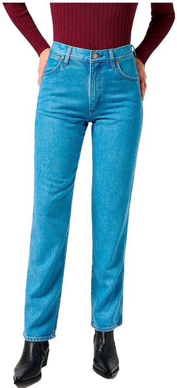 Wrangler - Sunset Jeans - Spijkerbroek - Blauw - Denim
