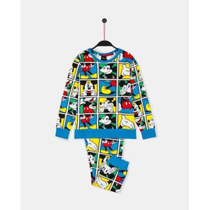 Disney Mickey Window Pyjama Met Lange Mouwen